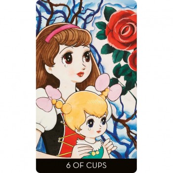 Tezuka Tarot kortų ir knygos rinkinys Lo Scarabeo